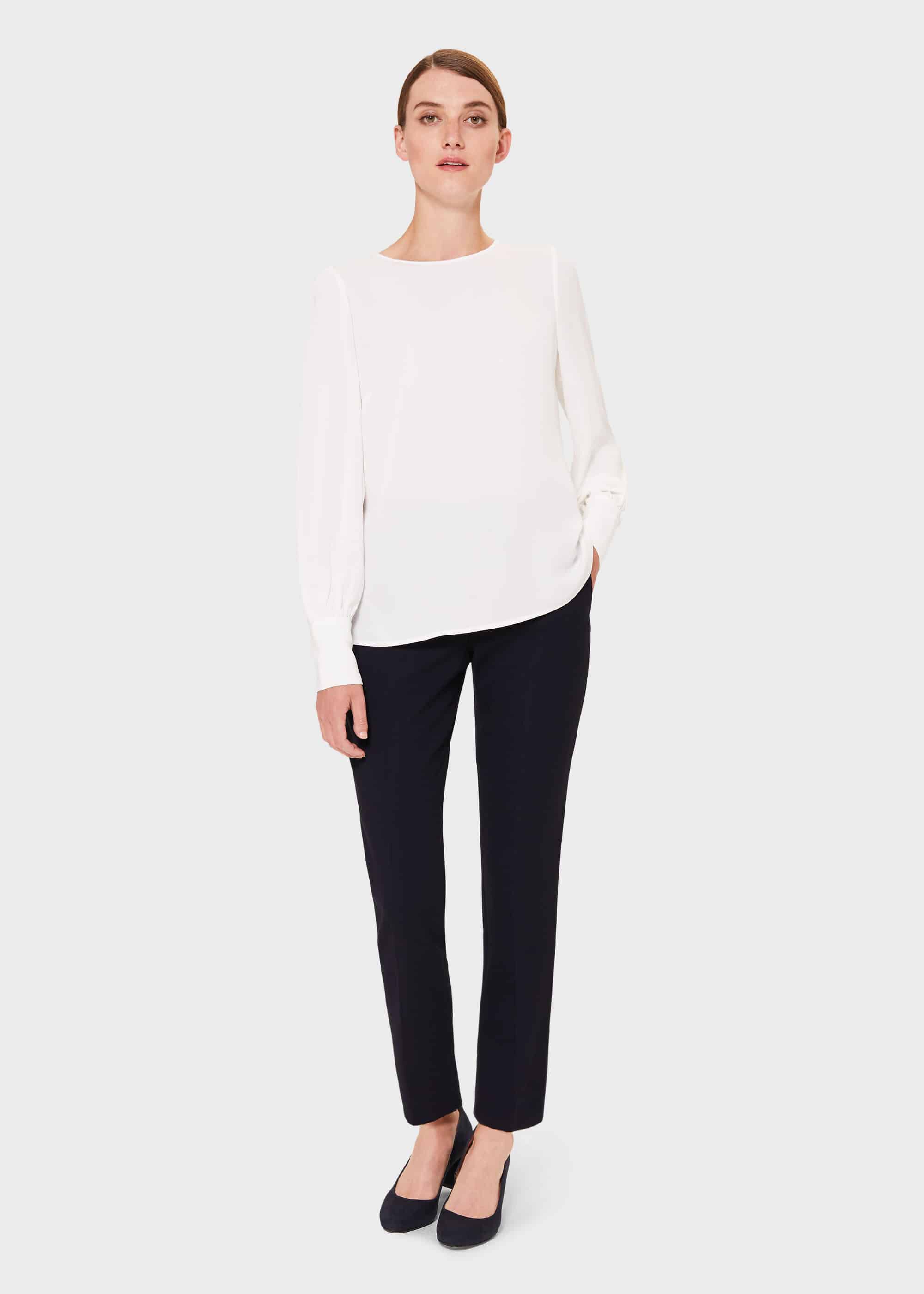 Kate Puff Sleeve Blouse | Hobbs