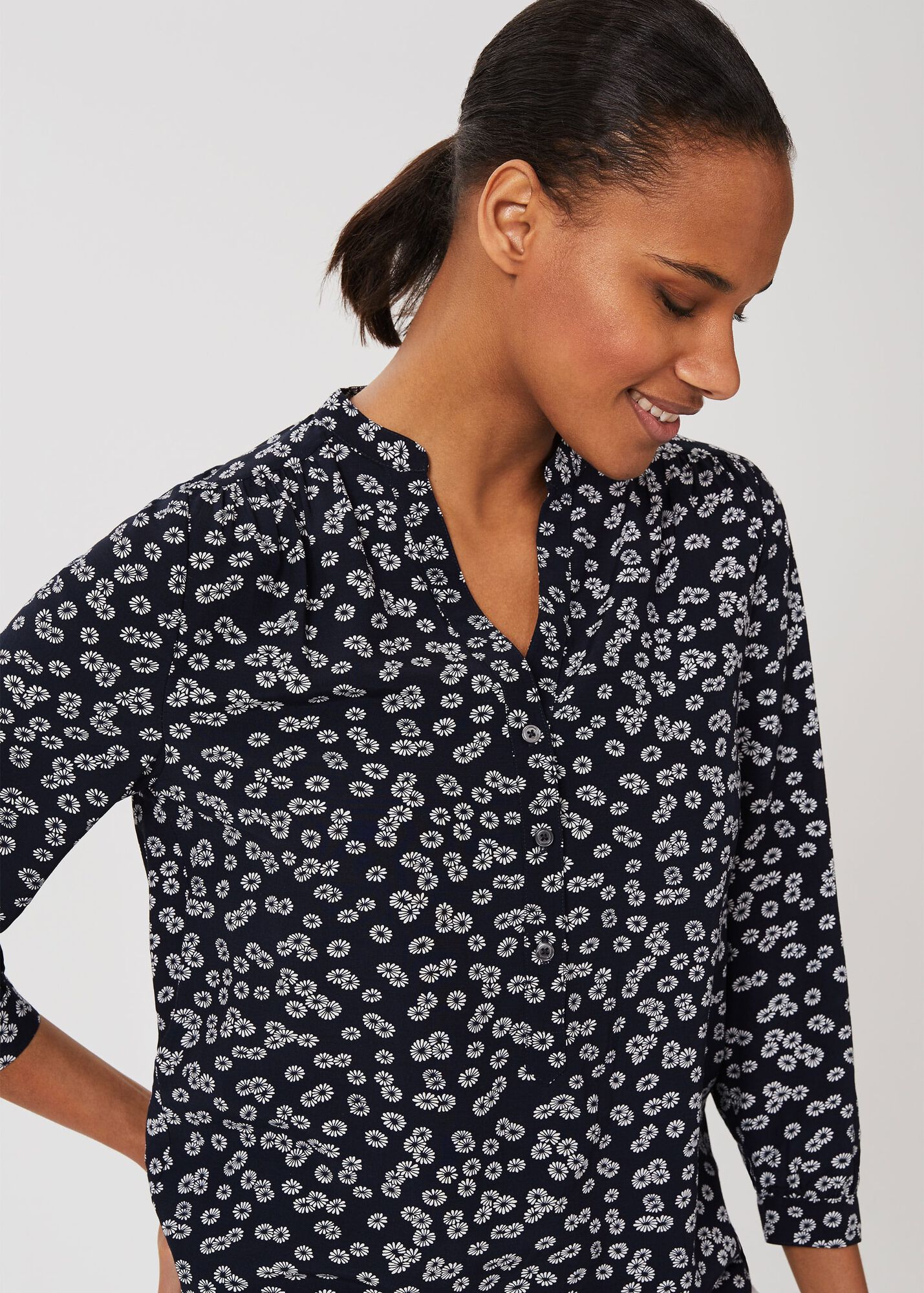 Rose Floral Blouse Hobbs