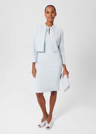Petite Gabriele Jacket, Pale Blue, hi-res