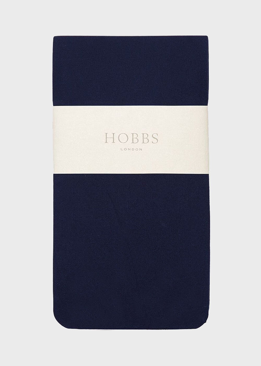 60-Denier Opaque Black Tights, Navy, hi-res
