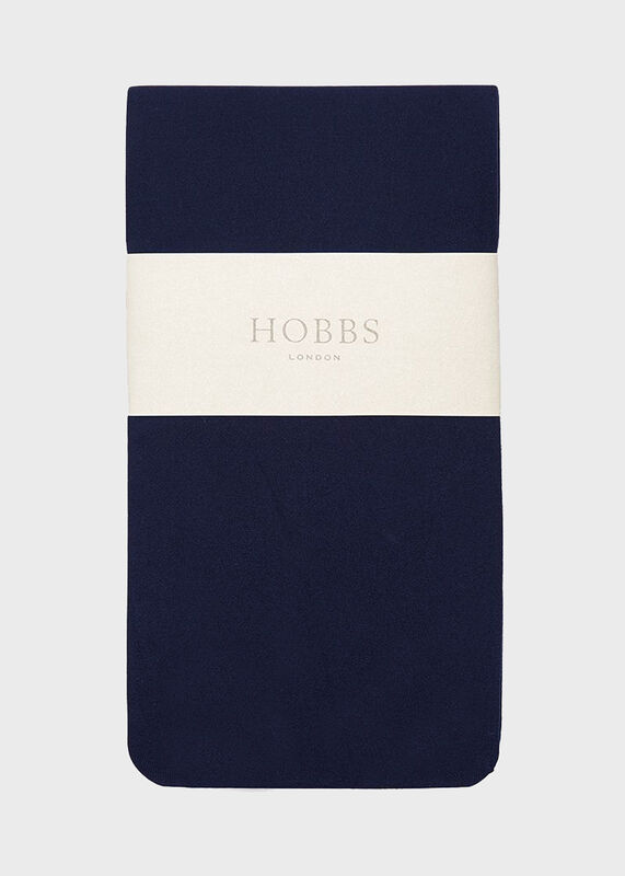 60-Denier Opaque Black Tights