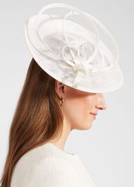 Shona Fascinator, Ivory, hi-res