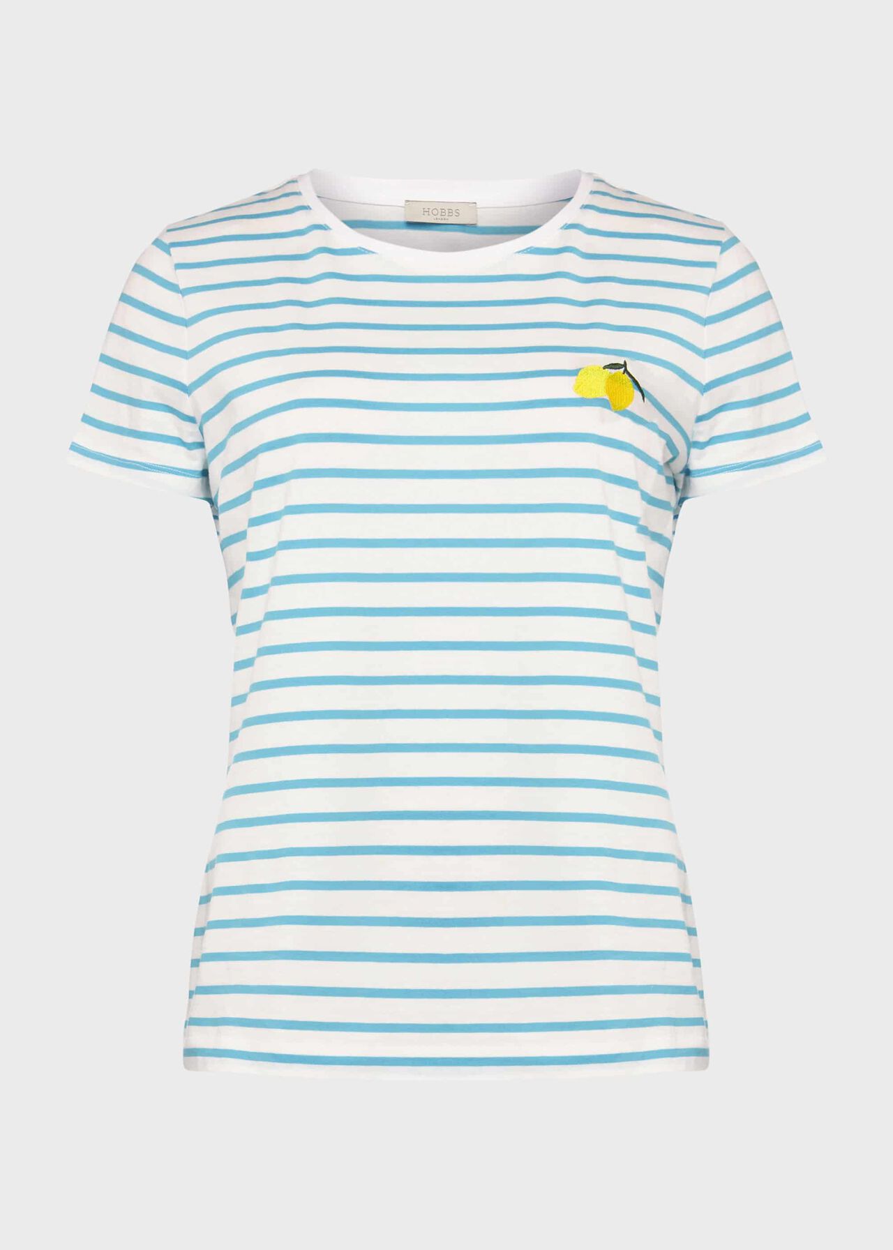 Pixie Embroidered T-Shirt, Azure Blue, hi-res