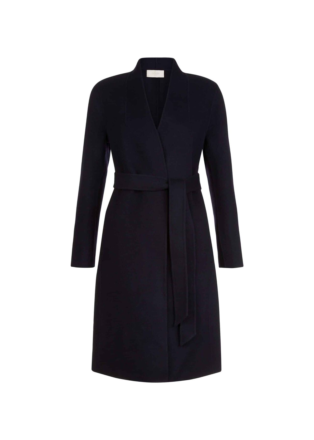 Elisa Wool Blend Coat Midnight