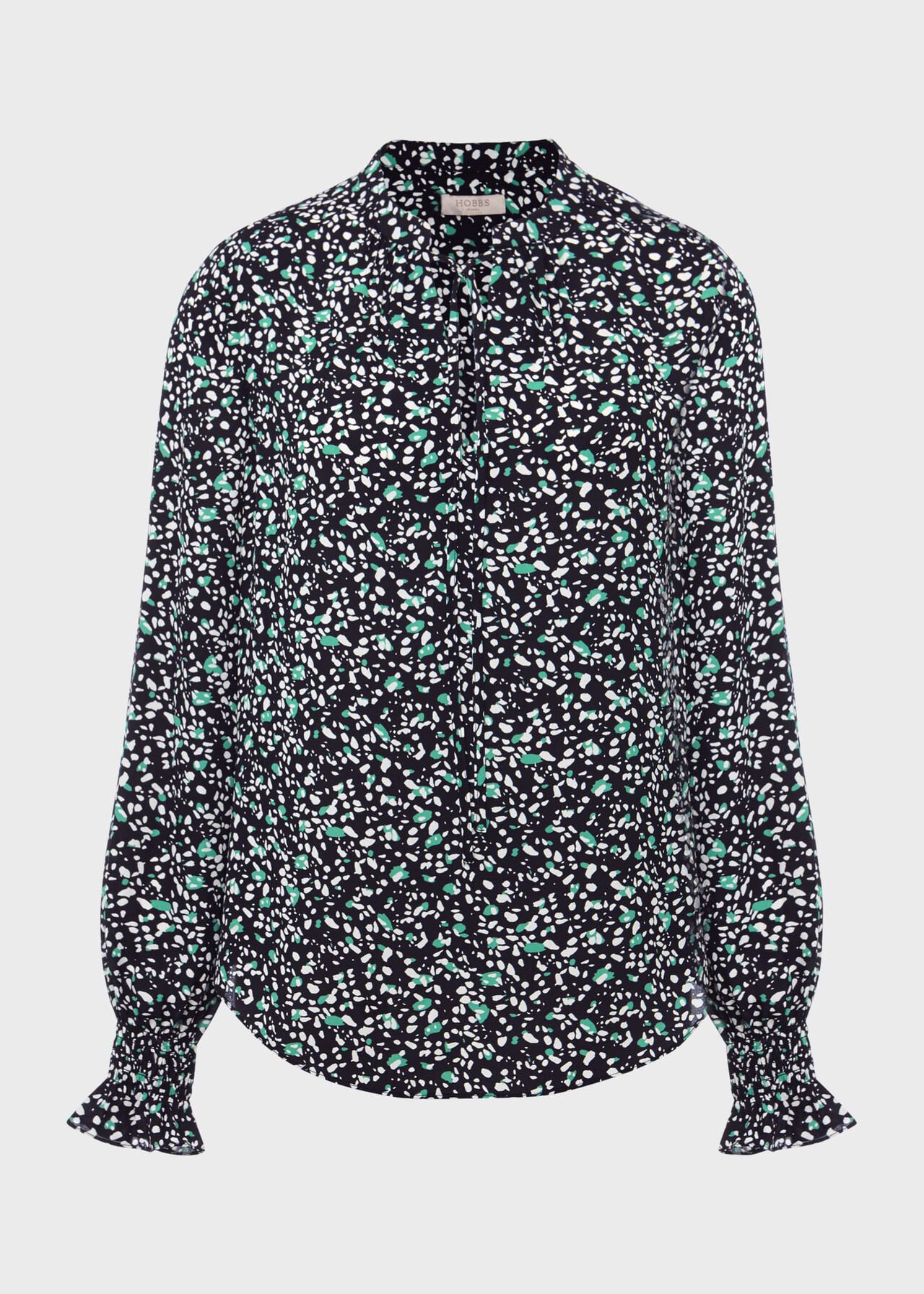 Aisha Blouse, Green Multi, hi-res