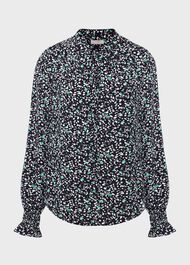 Aisha Blouse, Green Multi, hi-res