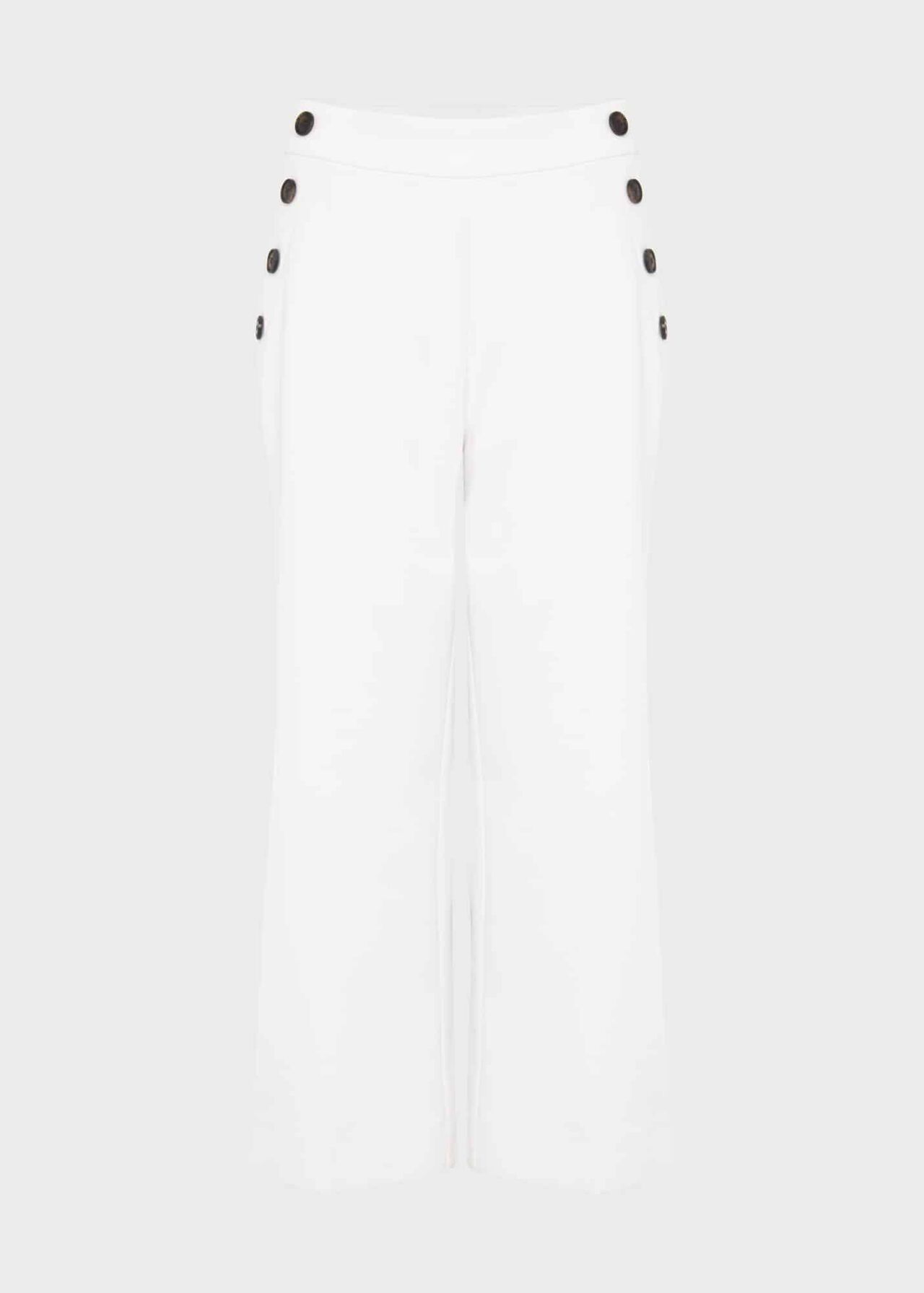 Simone Crop Trouser, White, hi-res