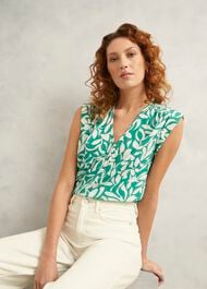 Teresa Top, Green Ivory, hi-res