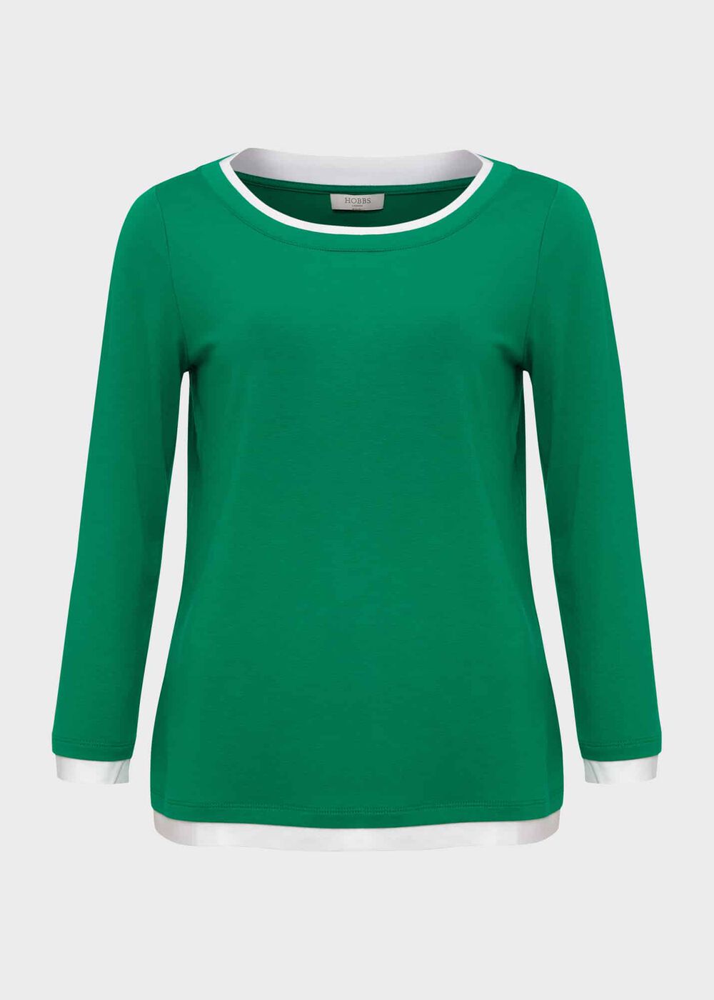 Delaney Top, Green Ivory, hi-res