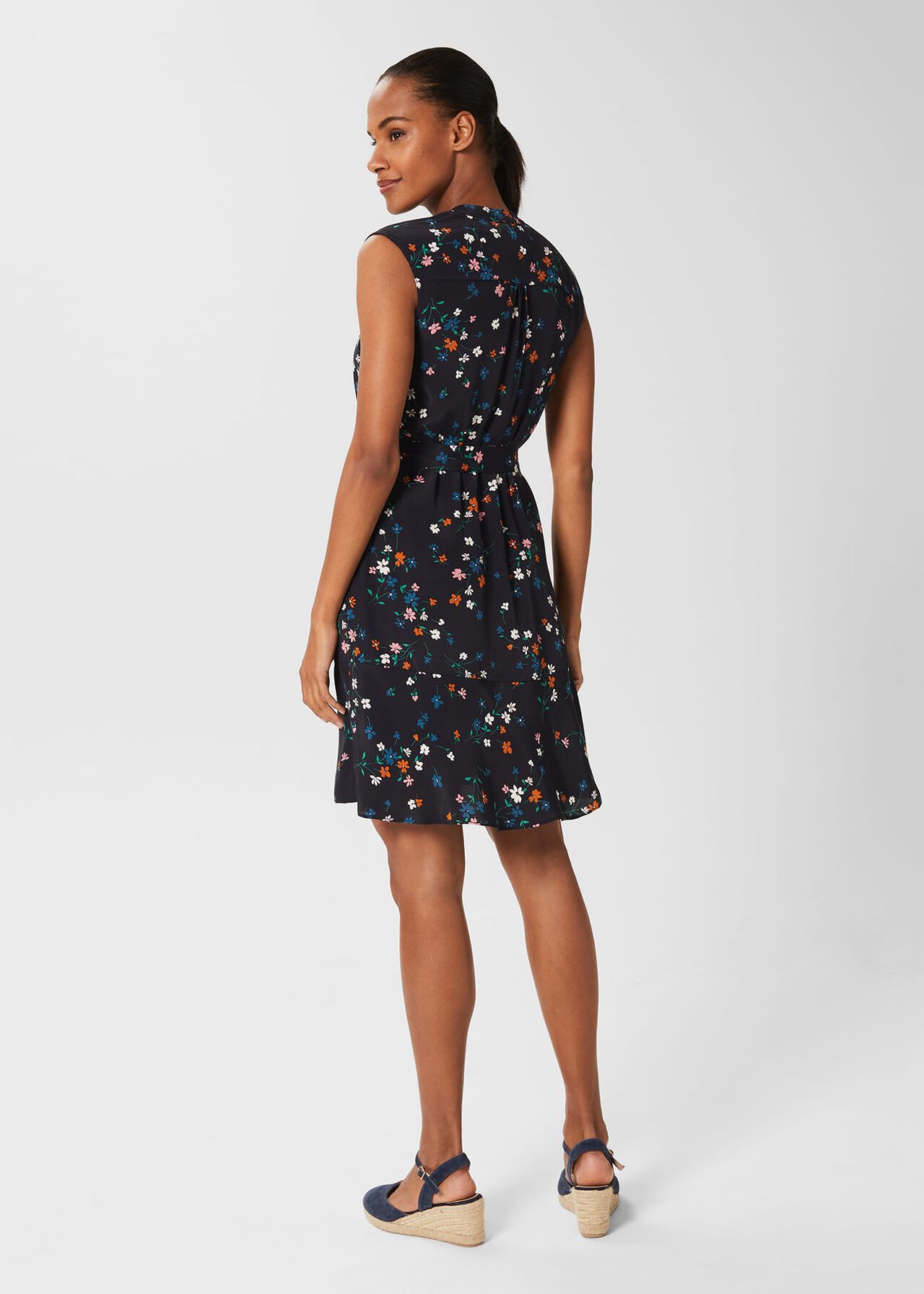 Miranda Dress, Navy Multi, hi-res