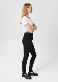 Sera Trousers, Black, hi-res