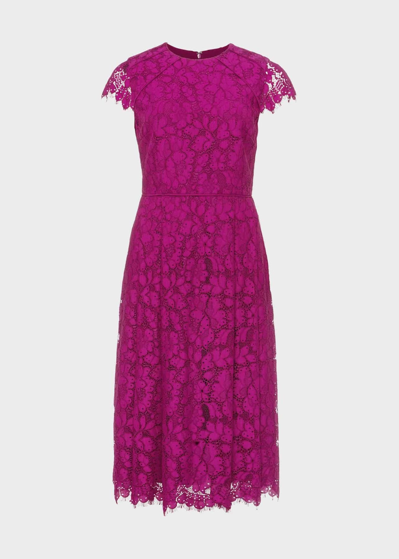 Rosaleen Lace Shift Dress, Berry Purple, hi-res