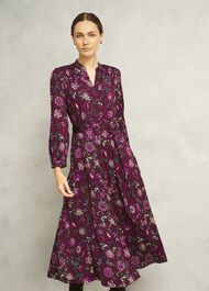 Sofia Dress, Red Multi, hi-res