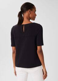 Nyla Top, Navy, hi-res