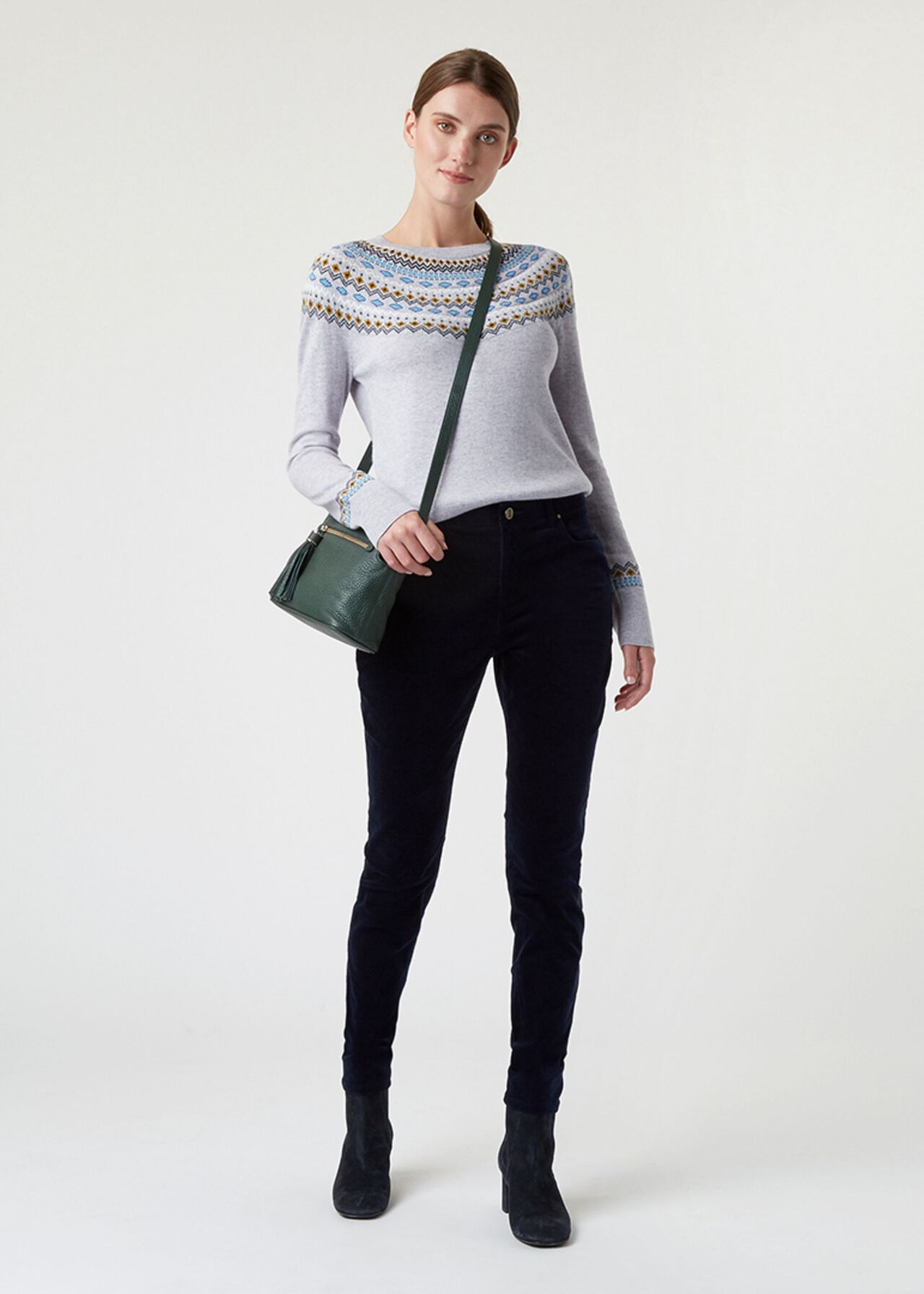 Velvet Marianne Jean With Stretch, Navy, hi-res