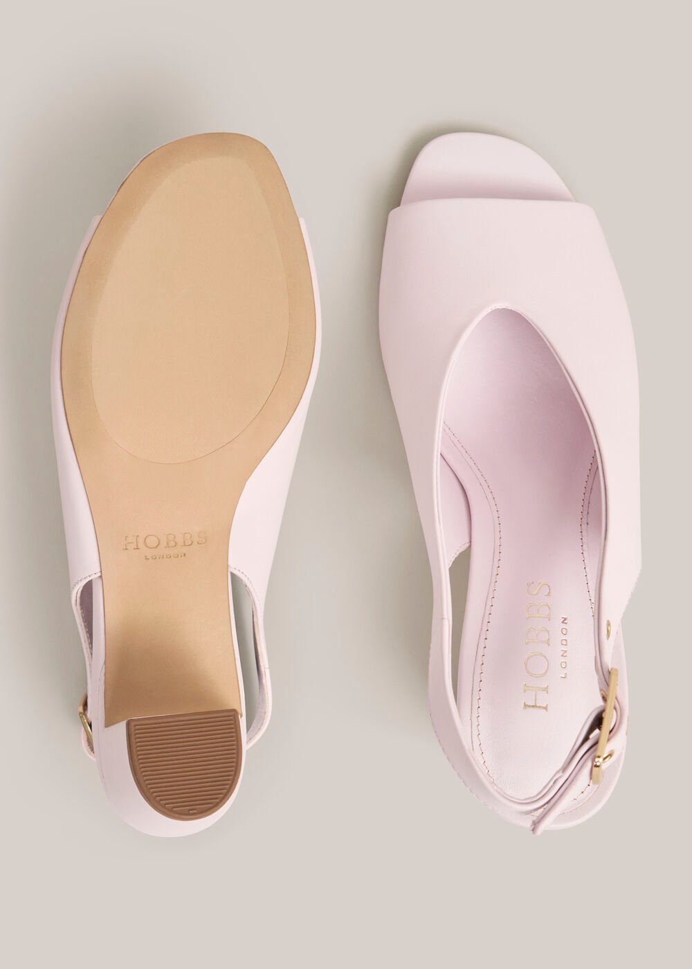 Kali Leather Sandals, Pale Pink, hi-res