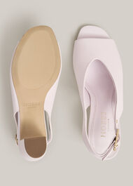 Kali Leather Sandals, Pale Pink, hi-res