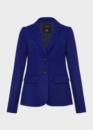 Petite Jessica Wool Jacket, Cobalt, hi-res