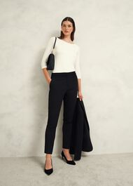 Sonya Plain Top, Hobbs Ivory, hi-res