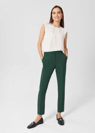 Petite Suki Trousers, Rich Sage Green, hi-res