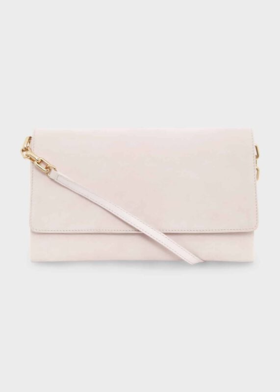 Chelsea Suede Clutch Bag