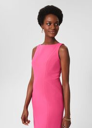 Dania Shift Dress Bright Pink , Bright Pink, hi-res