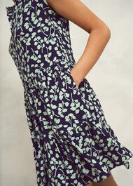 Layla Dress, True Navy Green, hi-res