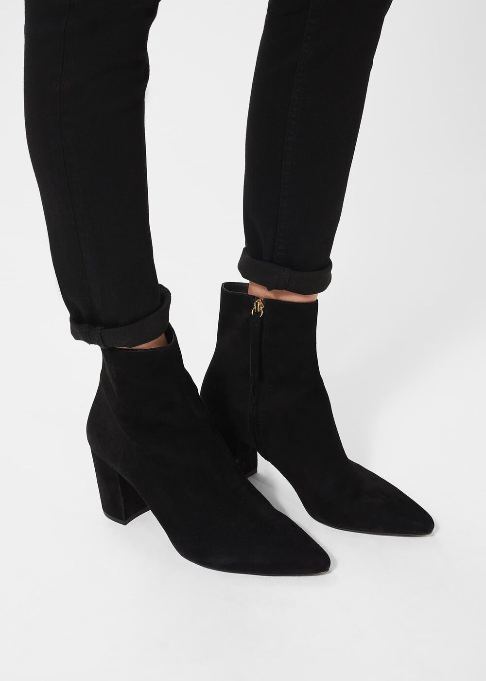 Lyra Ankle Boot, Black, hi-res
