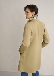 Vivienne Shower Resistant Trench Coat, Fawn Beige, hi-res