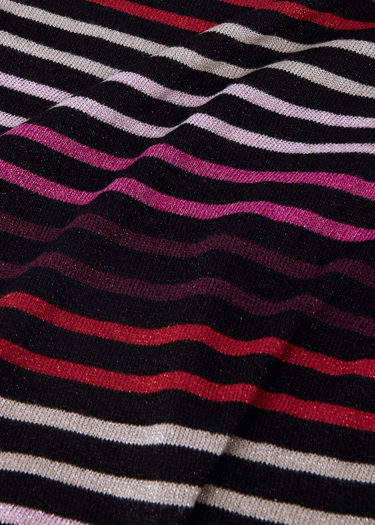 Gigi Sparkle Stripe Sweater, Black Multi, hi-res