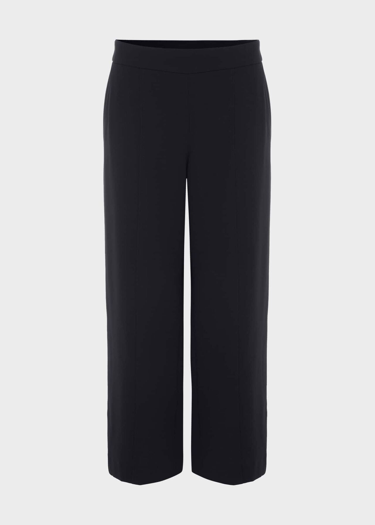 Lula Cropped Pants With Stretch, Navy, hi-res