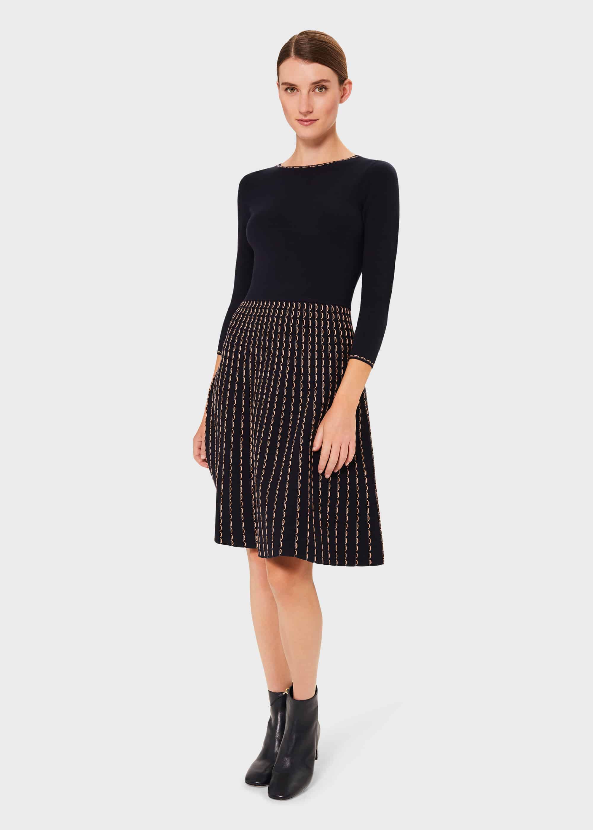 oasis blue bardot dress