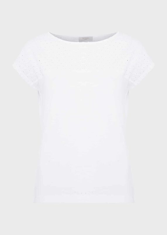 Thea Cotton Broderie Top