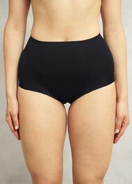 Moderate Control Shaping Brief, Black, hi-res