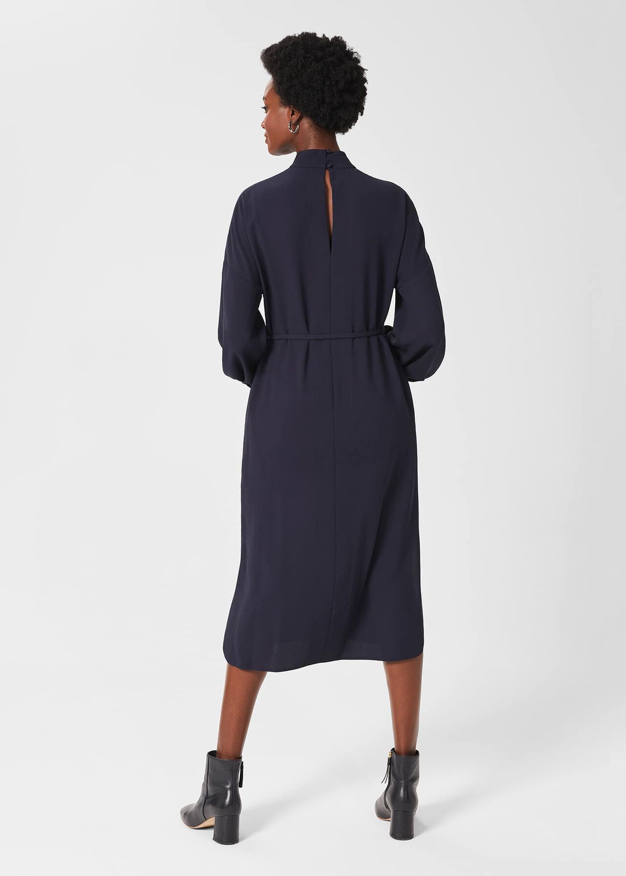 Kara Dress, Navy, hi-res