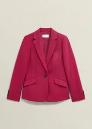 Petite Suki Jacket, Hot Magenta, hi-res