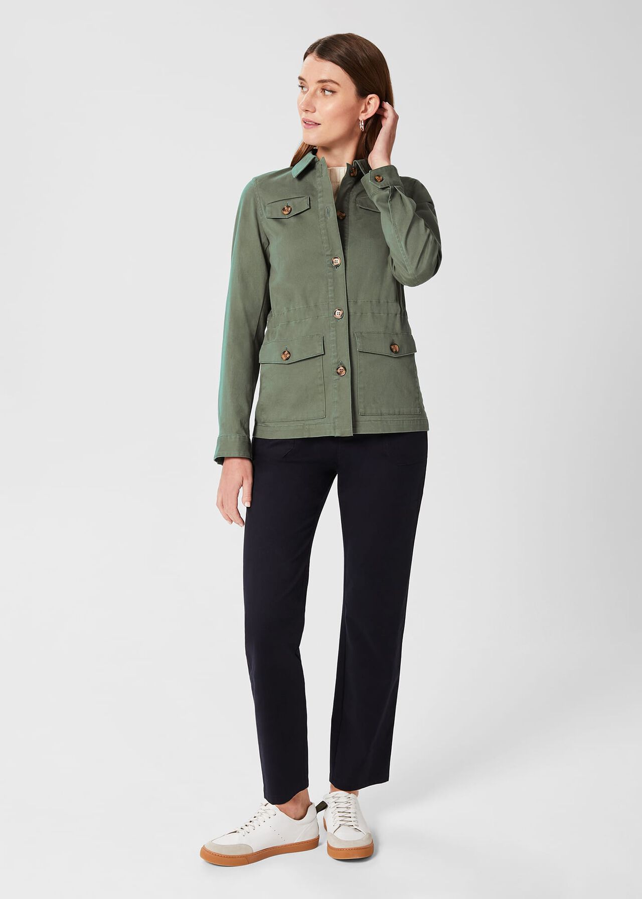 Macy Cotton Blend Jacket