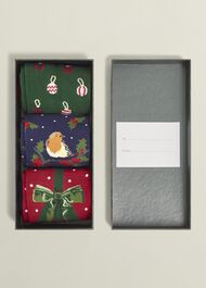 Festive Sock Set, Multi, hi-res