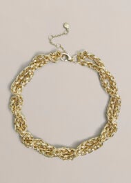 Devina Necklace, Gold, hi-res