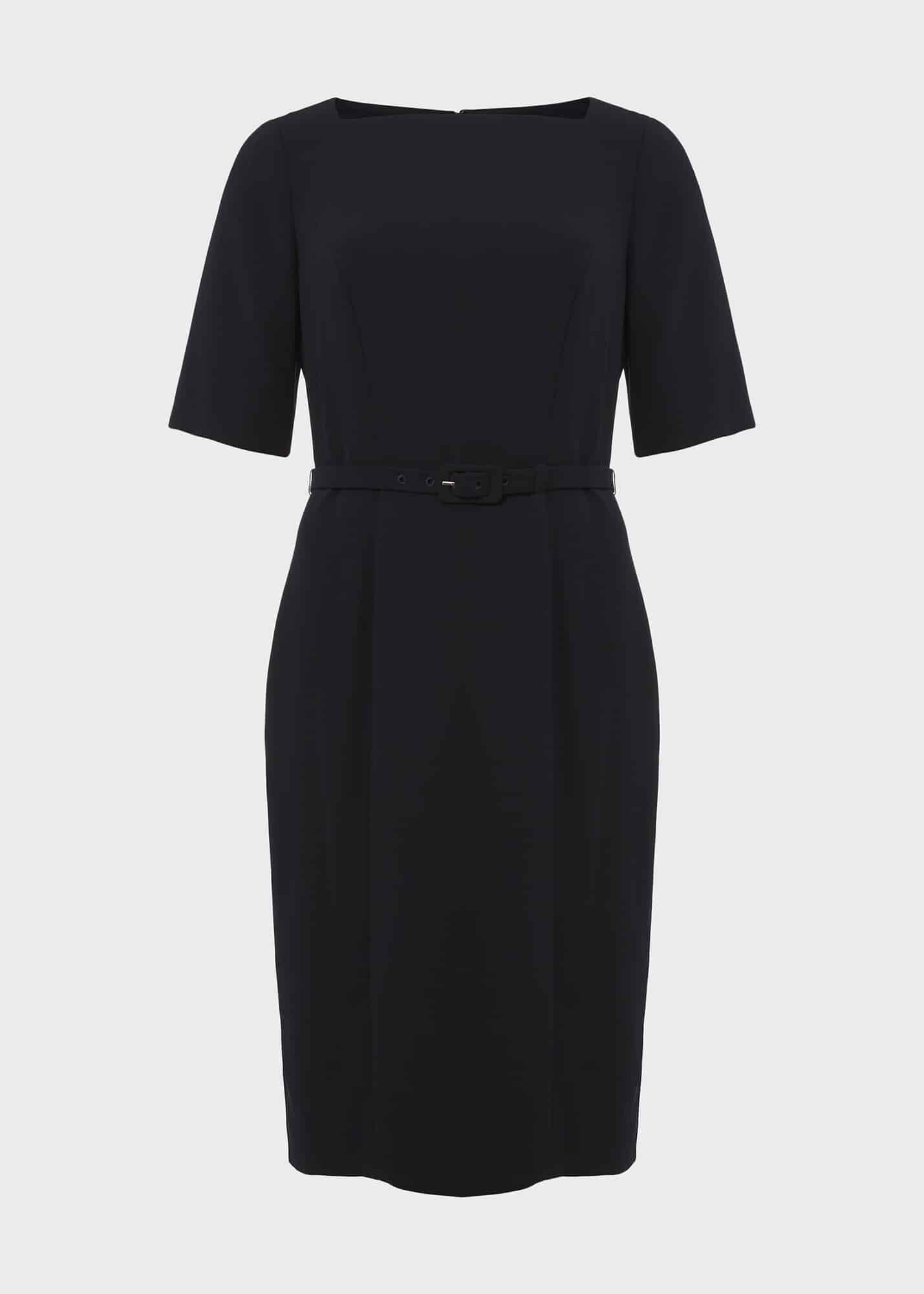 Hobbs abigale dress navy cheap