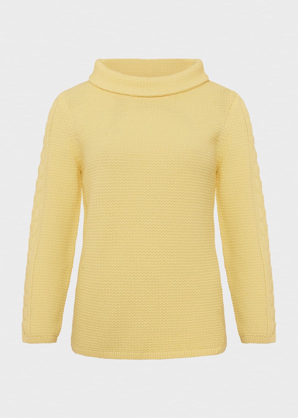 Camilla Cotton Jumper, Lemon Zest, hi-res