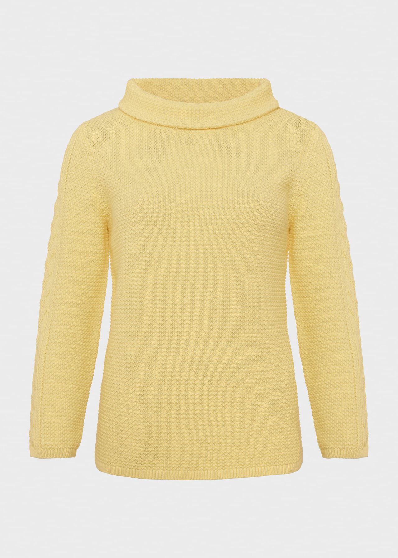 Camilla Cotton Sweater, Lemon Zest, hi-res