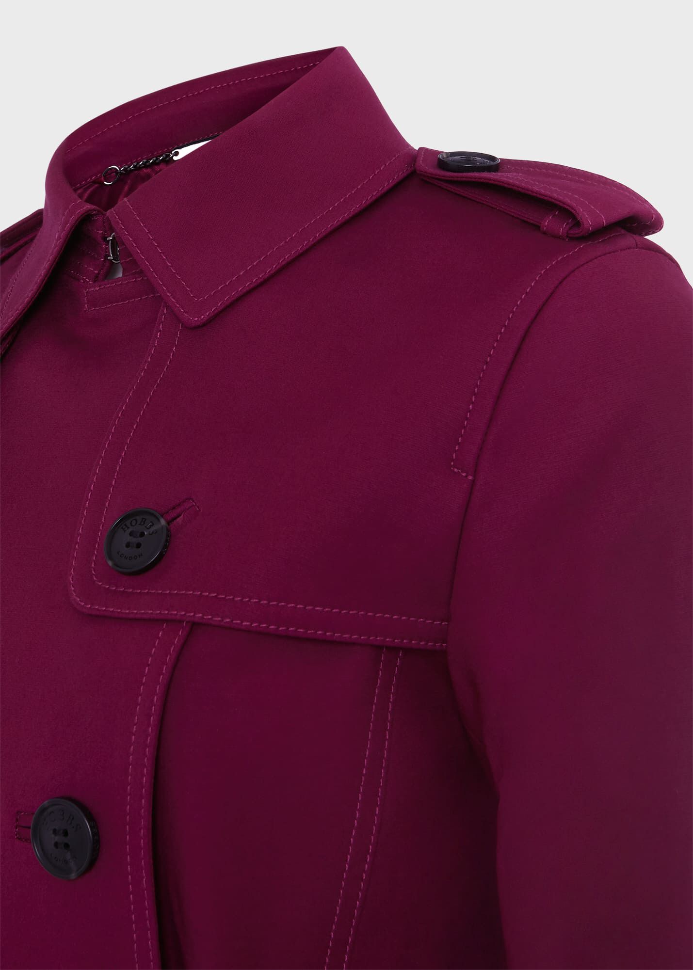 Hobbs saskia discount wool trench