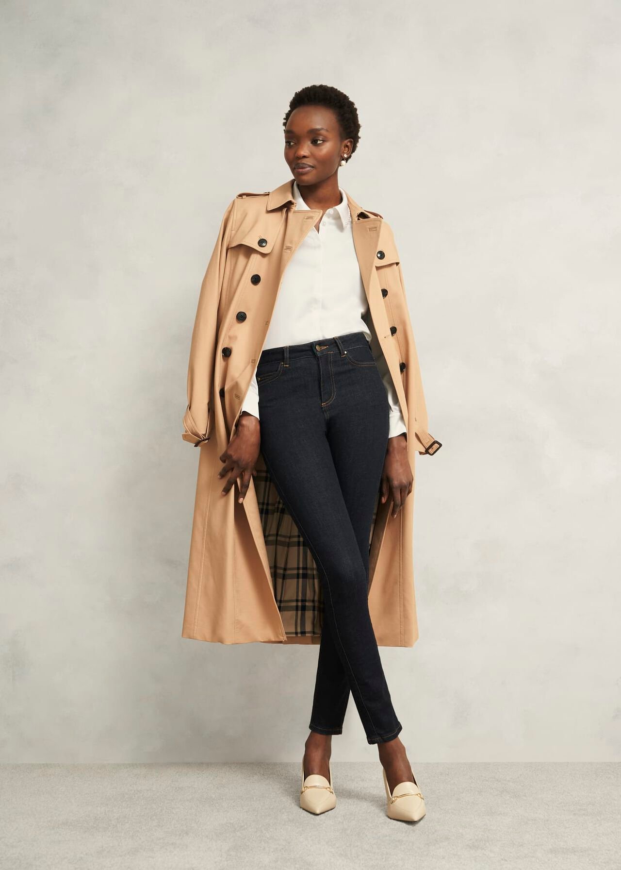 Maisey Embelished Shirt, Ivory, hi-res