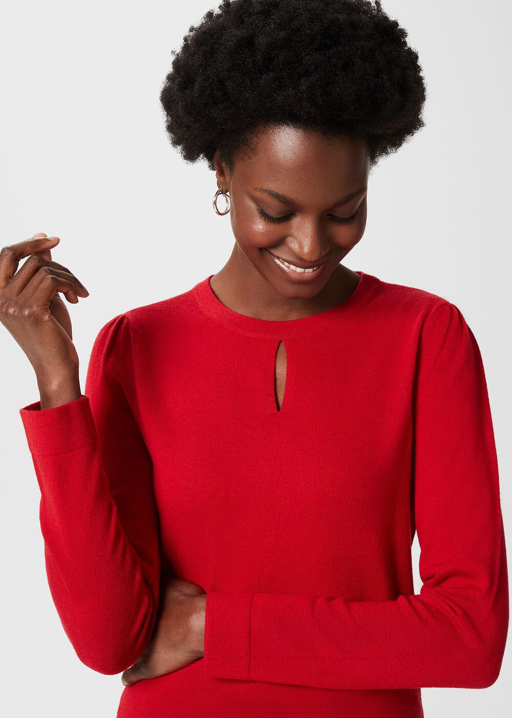 Marlena Jumper, Cherry Red, hi-res