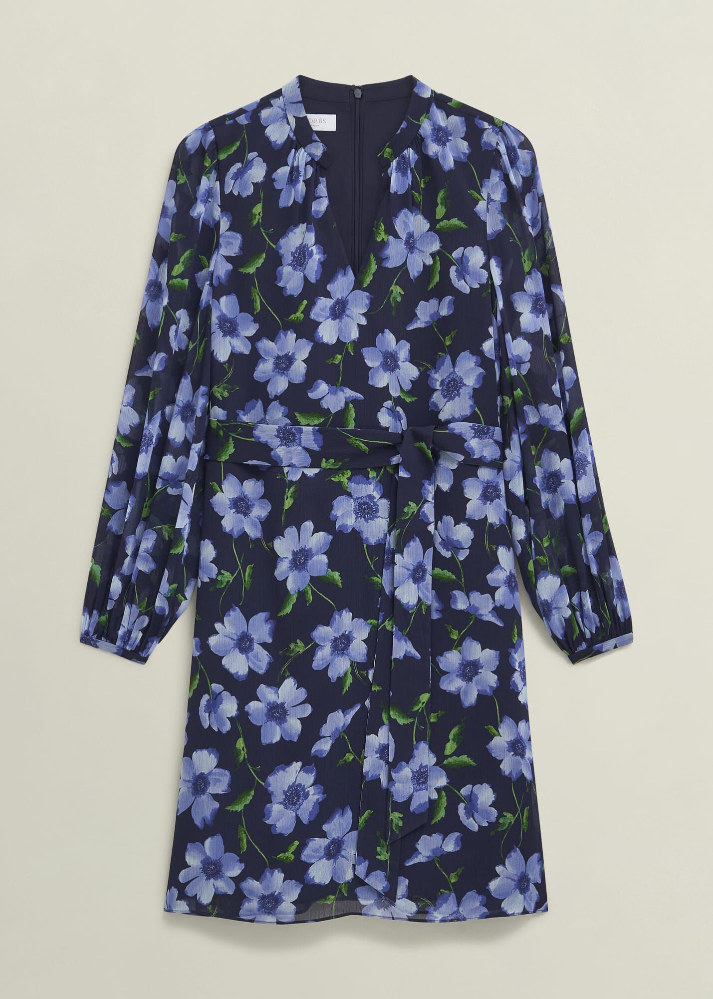 Gracie Tie Waist Dress | Hobbs US |