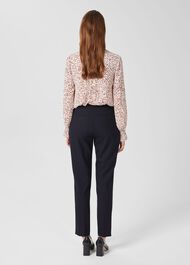 Petite Gael Trousers, Navy, hi-res