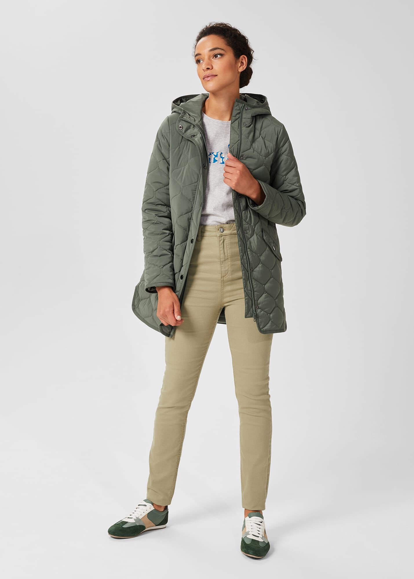 Hobbs quilted coats clearance