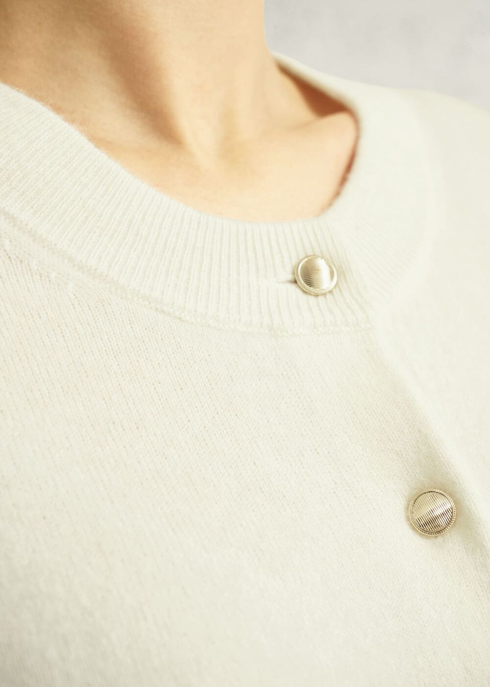 Monica Cardigan, Warm Ivory, hi-res