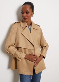 Cavendish Trench, Fawn Beige, hi-res